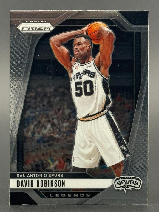 David Robinson 2013-14 Panini Prizm Legends basketball card #198.