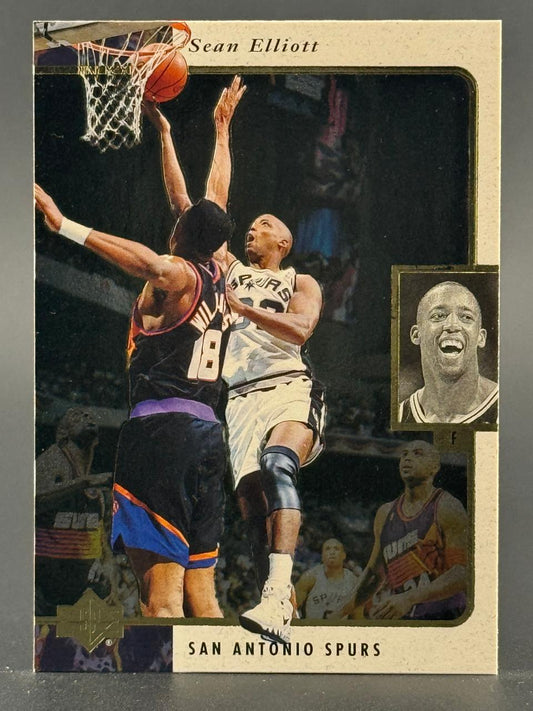 Sean Elliott San Antonio Spurs basketball card.