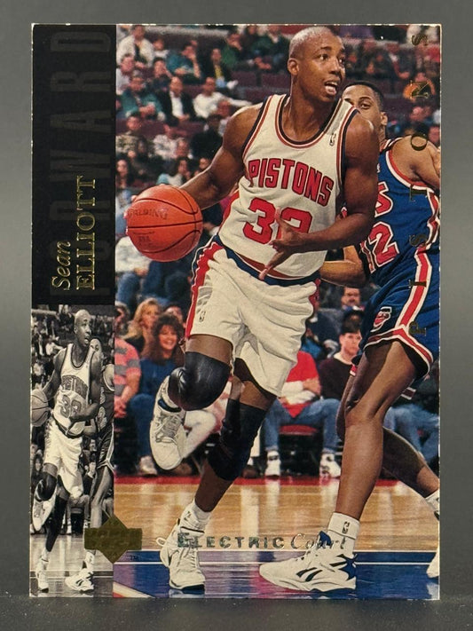 1993 Upper Deck Electric Court Sean Elliott basketball card, #FORWARD.