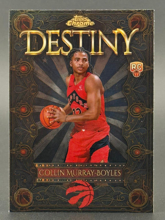 Collin Murray-Boyles 2024 Topps Chrome Destiny rookie basketball card.