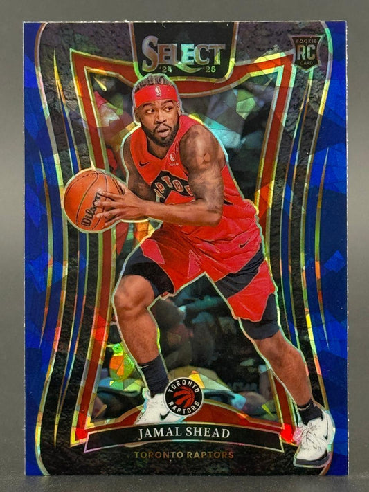 2024-25 Select Jamal Shead Rookie Card, Toronto Raptors.