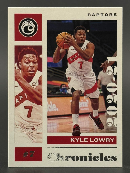 2020-21 Panini Chronicles Kyle Lowry basketball card.