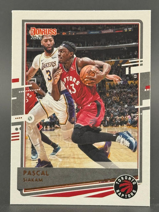 2020-21 Donruss Pascal Siakam basketball card.