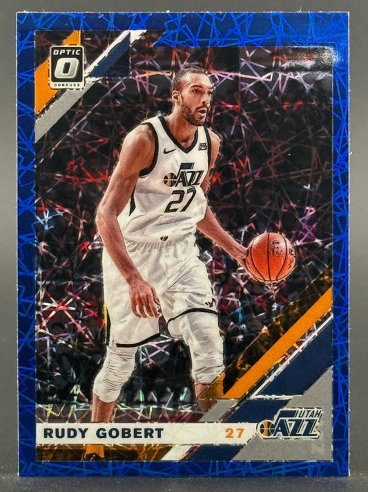 Rudy Gobert 272 Panini Donruss Optic basketball card.