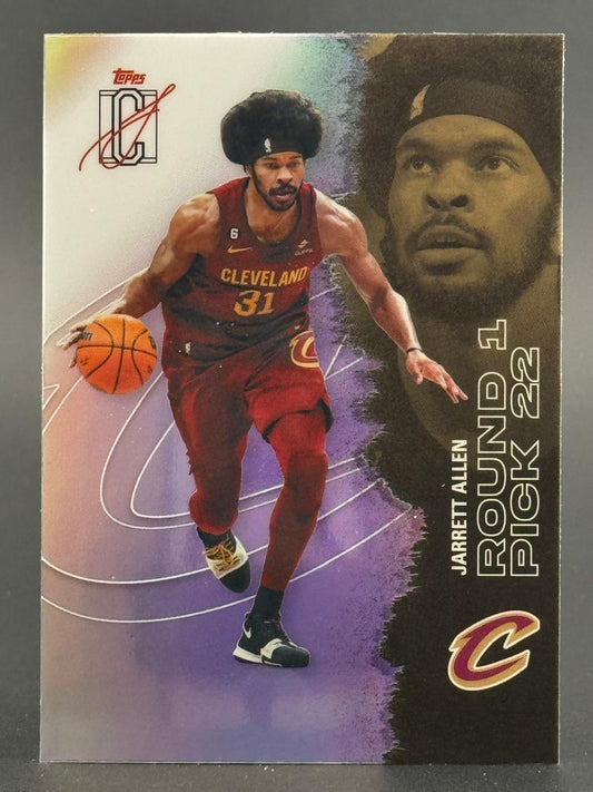 Jarrett Allen basketball trading card, Cleveland Cavaliers.