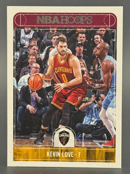 Kevin Love 2017-18 NBA Hoops basketball card.