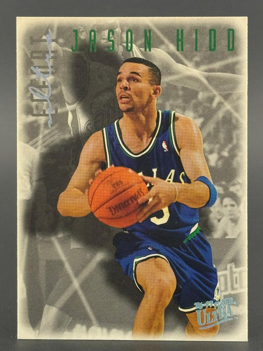 1996-97 Fleer Ultra Jason Kidd basketball card.