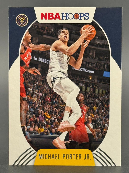 Michael Porter Jr. 2021-22 NBA Hoops basketball card.