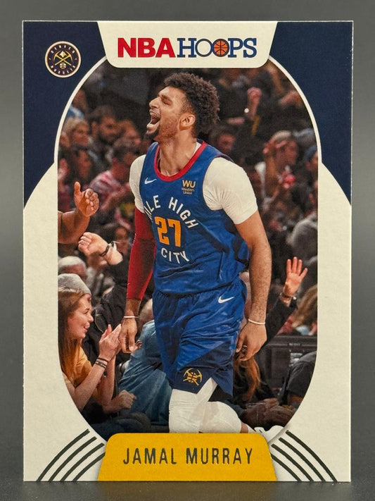 Jamal Murray 2019-20 NBA Hoops trading card.