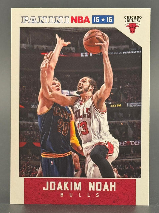 2015-16 Panini NBA Joakim Noah basketball card.