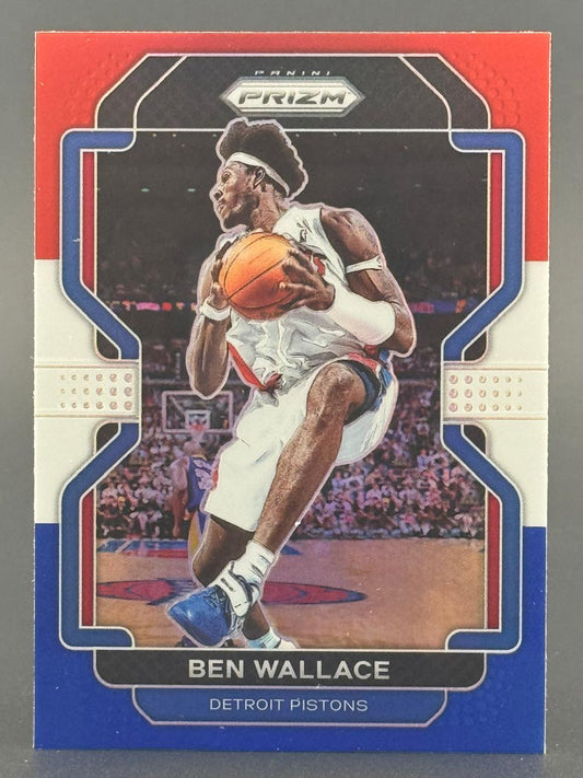 Ben Wallace 2020-21 Panini Prizm Basketball Card.