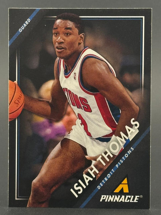 Isiah Thomas 1992-93 Pinnacle basketball card.
