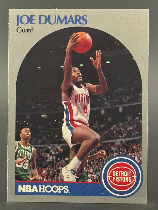 1989 NBA Hoops Joe Dumars basketball card, #4.