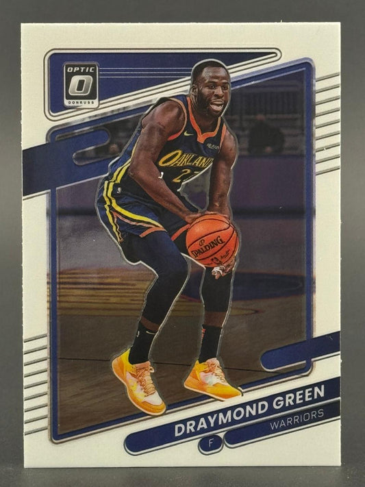 Draymond Green 2021-22 Donruss Optic basketball trading card.