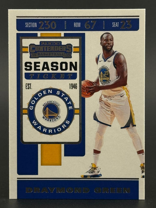 2019-20 Panini Contenders Season Ticket Draymond Green basketball card, #230.