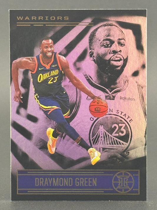 Trading card of Draymond Green, Golden State Warriors.