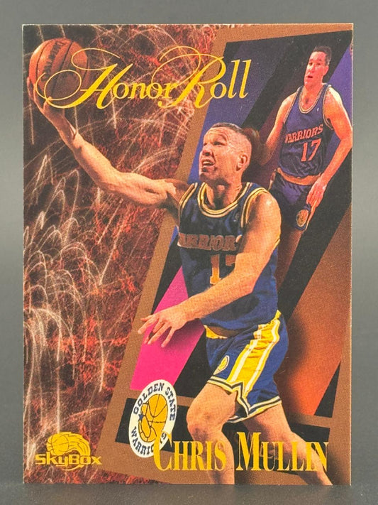Chris Mullin 1993-94 SkyBox Honor Roll basketball card.