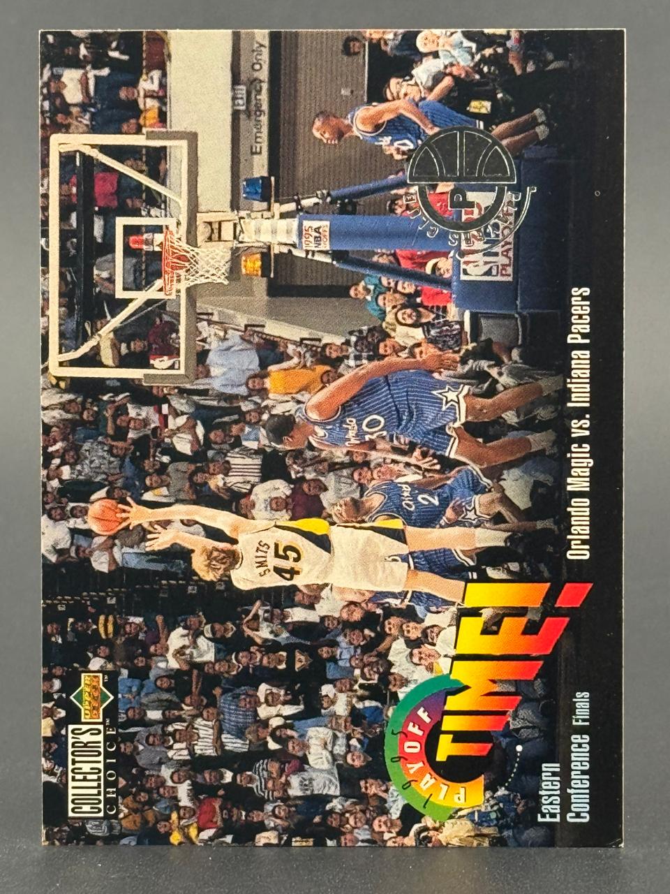 1995 Upper Deck Collector's Choice basketball trading card featuring Rik Smits, card number not visible.