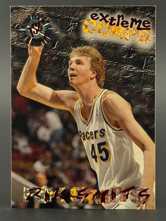 Rik Smits 1996 Topps Stadium Club Extreme Corps basketball card #EC14.