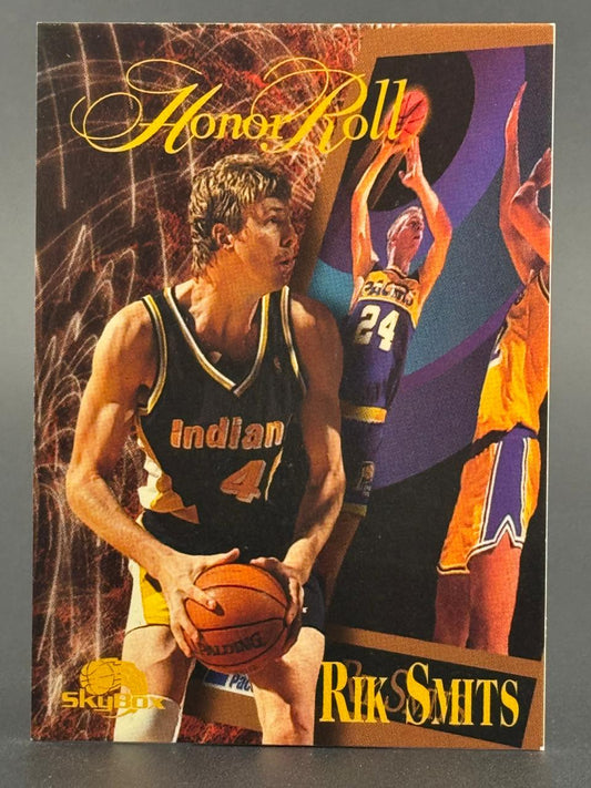 1994-95 SkyBox Honor Roll Rik Smits basketball card.
