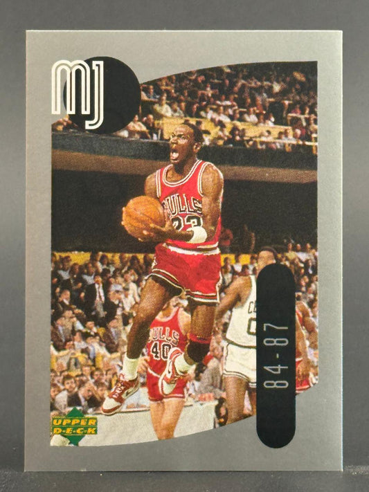 Michael Jordan 1991 Upper Deck MJ 84-87 trading card #MJ1.